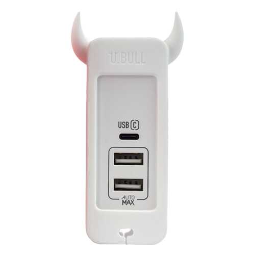 Сетевое зарядное устройство MoMax U.Bull 3 USB 5,4A White в Йота