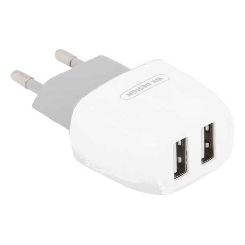 Сетевое зарядное устройство WK CADDY 2USB Charger WP-U05 white в Йота