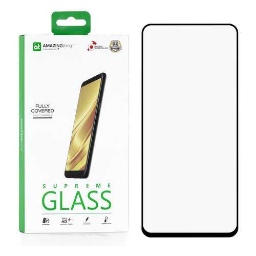 Защитное стекло AMAZINGthing SupremeGlass Full Glue Black 0.33mm для Huawei Honor 20 в Йота