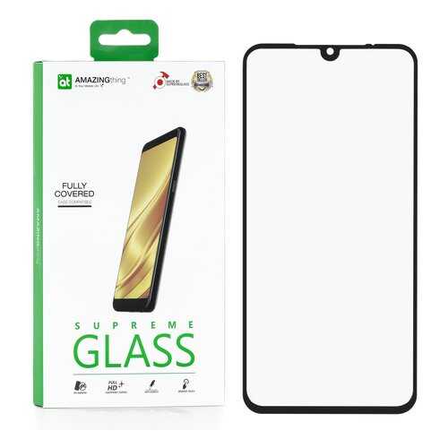 Защитное стекло AMAZINGthing SupremeGlass Full Glue Black 0.3mm для Xiaomi Mi 9 в Йота