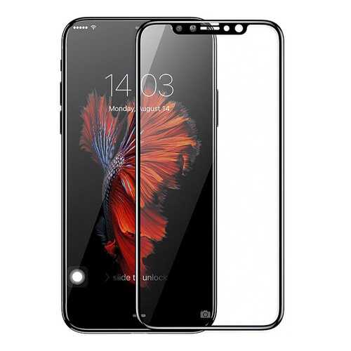 Защитное стекло Baseus для Apple iPhone X Black в Йота