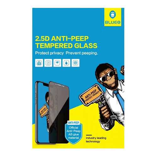 Защитное стекло Blueo 2.5D Silk full cover Anti-peep для iPhone 11 Pro /X/Xs (Black) в Йота