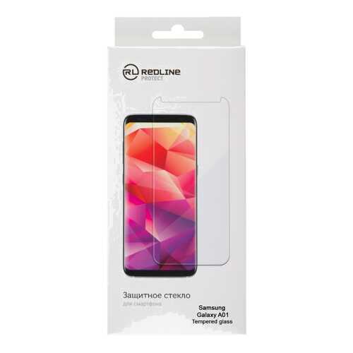 Защитное стекло для смартфона Red Line для Samsung Galaxy A01, tempered glass в Йота