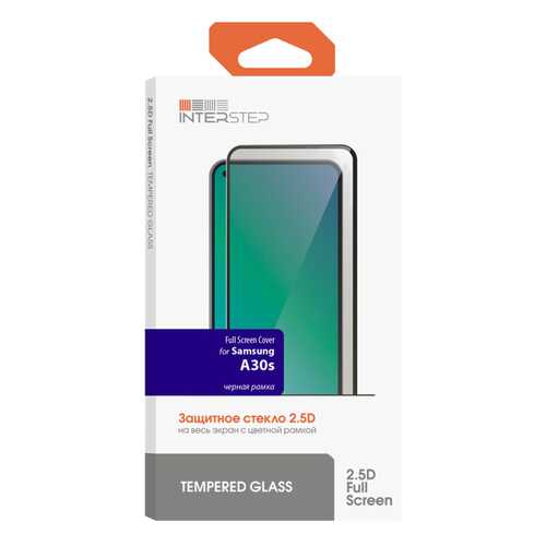 Защитное стекло InterStep FSC для Galaxy A30s Black в Йота