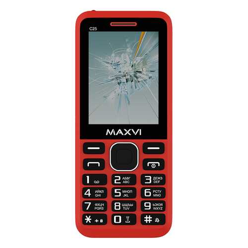 Мобильный телефон Maxvi C25 Red в Йота