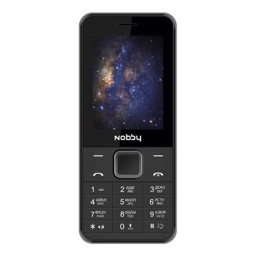 Мобильный телефон Nobby 200 Black/Grey в Йота