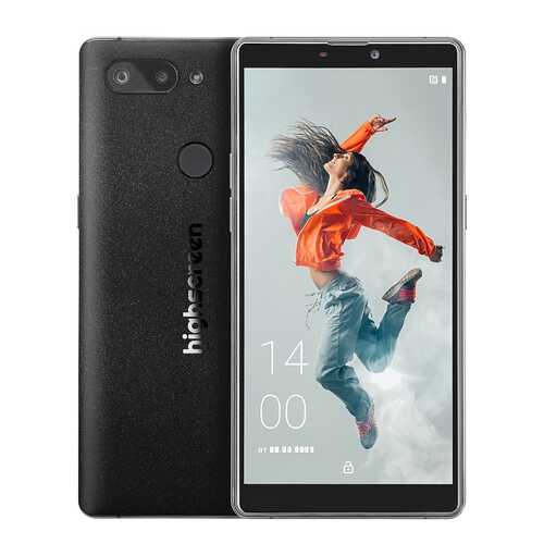 Смартфон Highscreen Max 3 4/64Gb Black в Йота