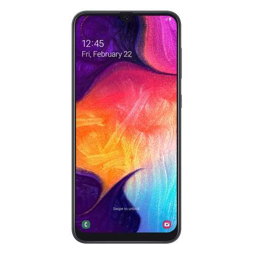 Смартфон Samsung Galaxy A50 (2019) 64Gb Black (SM-A505F) в Йота