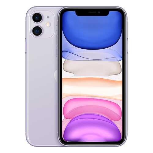 Смартфон Apple iPhone 11 64GB Purple (MWLX2RU/A) в Йота